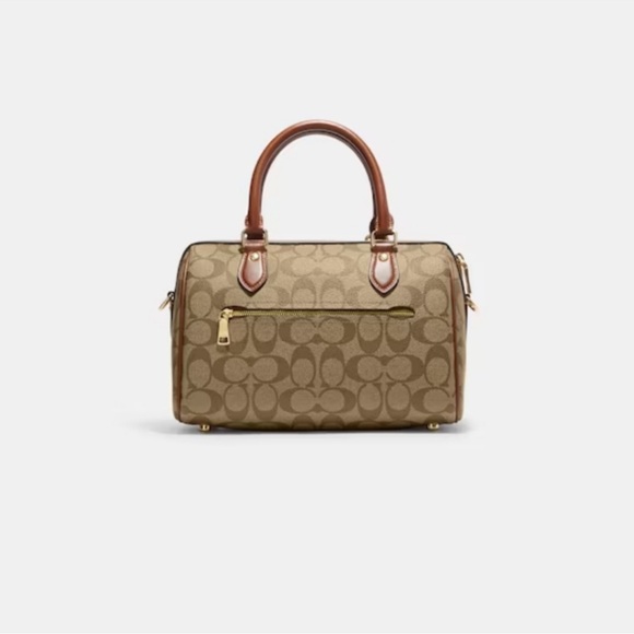 New! Rowan Satchel In Signature Canvas - Picture 4 of 6